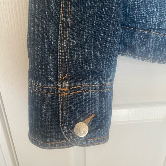 Zena Jeans Jean Jacket size Medium - Picture 7 of 8